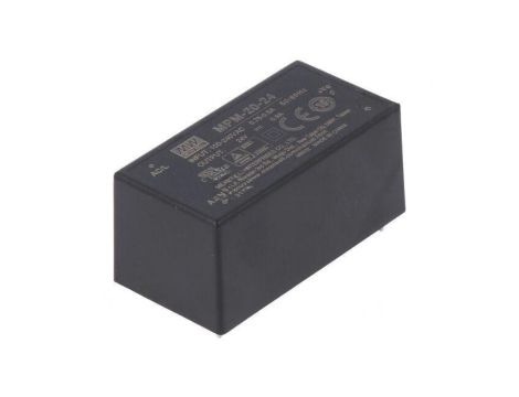 Przetwornica AC/DC 20W 80-264VAC 24VDC Iwyj 900mA OUT 1 MPM-20-24