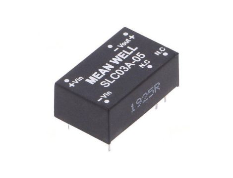 Przetwornica DC/DC 3W 9-18VDC 5VDC Iwyj 600mA THT SLC03A-05