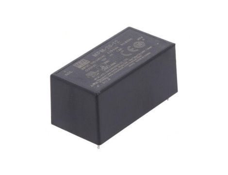 Przetwornica AC/DC 20W 80-264VAC 12VDC Iwyj 1, 8A OUT 1 MPM-20-12