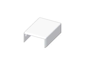 Końcówka listwy LHD 40x20mm biały KOPOS