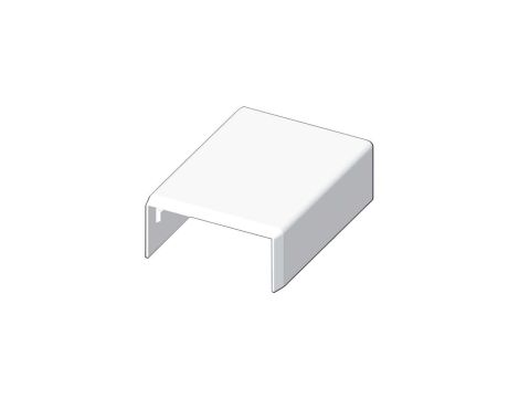 Końcówka listwy LHD 40x20mm biały KOPOS
