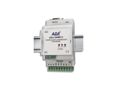 Konwerter MODBUS-ASCII na MODBUS-RTU ADA-1040PC1-1-23