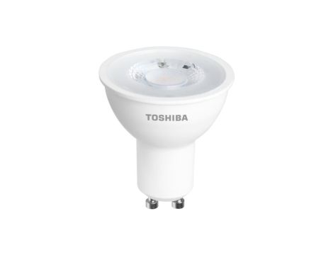 Żarówka LED GU10 5W = 50W 345lm 3000K Ciepła Reflektor Punktowy TOSHIBA Ściemnialna