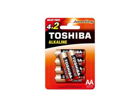 Bateria alkaliczna LR6 / AA 1,5V RED ALKALINE /6szt./