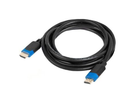 Kabel HDMI wtyk z obu stron PVC 3m czarny 30AWG Żyła: CCS CA-HDMI-30CC-0030-BK