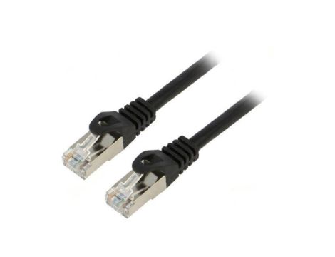 Patch cord F/UTP Cat: 6 RJ45 wtyk z obu stron linka CCA 20m PCF6-10CC-2000-BK