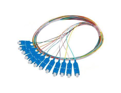 Pigtail światłowodowy SC/UPC 2m Światłowód: 9/125um LSZH FP-SCUP-SE21-1202-MC