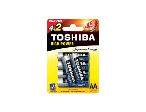 Bateria alkaliczna LR6 / AA 1,5V HIGH POWER /6szt./