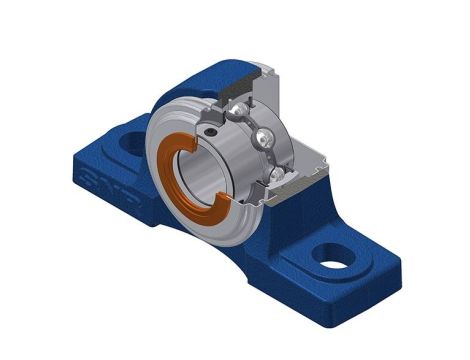 NTN -  Zespół z oprawążeliwną z osłoną żeliwną nieprzelotową 45 x 0 x 0