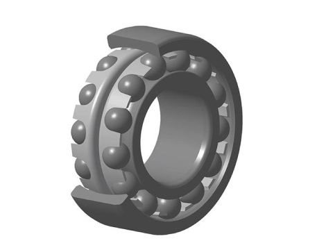 NTN -  Łożysko skośne dwurzędowe 10 x 30 x 14,3