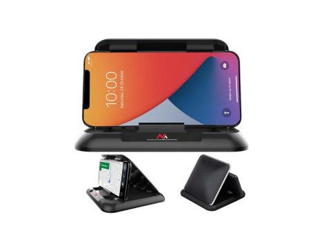 Uchwyt telefonu na deskę rozdzielczą Maclean, carbon, MC-859