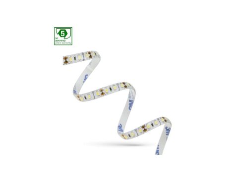 PASEK LED 30W 3528 120LED CW 5 lat 1m (rolka 5m) - bez osłony