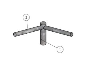 WYSIĘGNIK N-2 90 kąt 15 fi 60