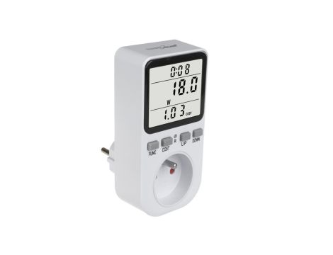 Miernik energii GreenBlue, watomierz, typ E, 220-240V AC,