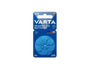 Bateria do aparatów słuchowych PR675 / PR44 1,4V /blister 6szt./