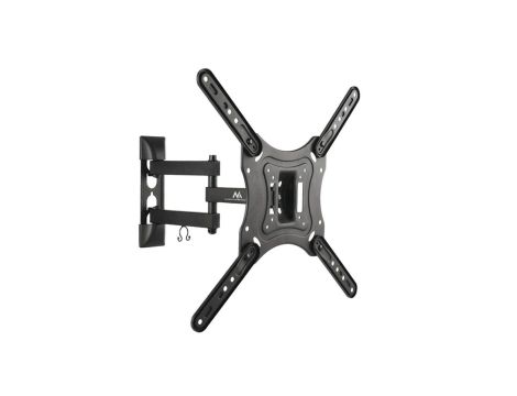 Uchwyt do telewizora lub monitora 23-55 30kg uniwersalny czarny max VESA 400x400 Maclean MC-701