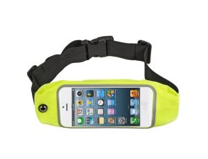 Etui biodrowe na telefon żółty Maclean MC-403 Y 5,7cala nerka saszetka MC-403