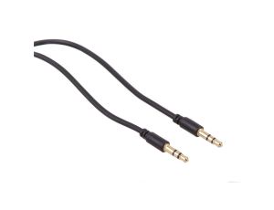 Przewód jack 3.5mm wtyk-wtyk 3m czarny Maclean MCTV-816 MCTV-816