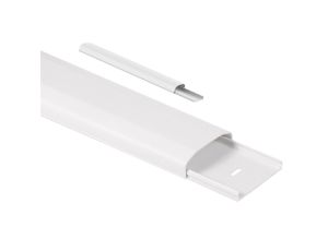 Listwa maskująca do kabli Maclean MC-694 W 60x20x250mm plastik systemowa MC-694