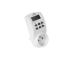 Timer cyfrowy Maclean Energy MCE05 10 programów CD funkcja Random 3600W - Czasomierz - programator cyfrowy max 156 programów MCE