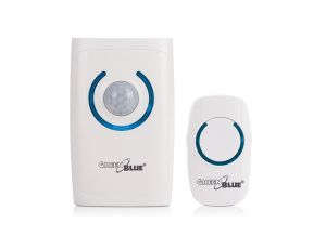 Dzwonek bezprzewodowy 4w1 36 melodii 150m GreenBlue GB110 - dzwonek, alarm, czujnik ruchu, latarka GB110