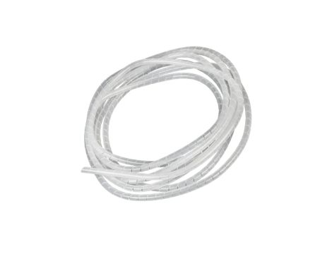 Osłona maskująca na kable Maclean MCTV-684T (5*6mm) 3m transparentna spirala