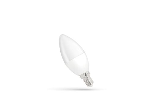 LED ŚWIECOWA E-14 230V 8W NW SPECTRUM