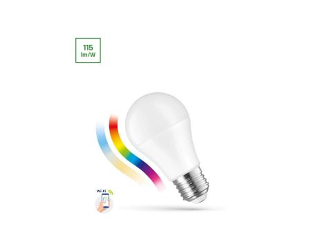 LED GLS 13W E-27 230V RGBW+CCT+DIM Wi-Fi/BT Spectrum SMART