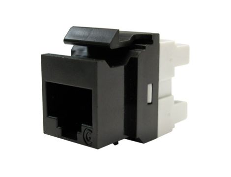 Moduł Keystone 1xRJ45 WE8W, UTP, 568A/B, PowerCat 5e, Biały KSJ-00032-02