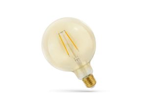 LED GLOB G125 5.5W E-27 COG 230V CCT (1700K-2700K)+DIM AMBER Wi-Fi/BT Spectrum SMART