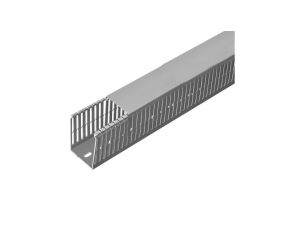 Kanał grzebieniowy 25x40mm samogasnący szary korytko kablowe z pokrywą PV ELETTROCANALI