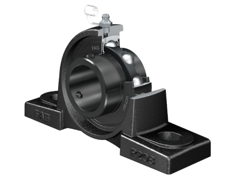 FAG - UCP207-20-J7- Zespół z oprawą żeliwną, 31,75 x 0 x 0