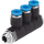 FESTO - QSLV3-G3/8-8- Rozdzielacz pneumatyczny, 8 x 0 x 0