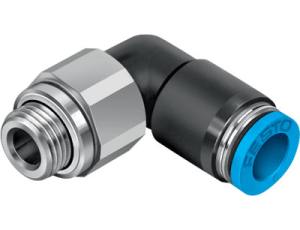 FESTO - QSRL-G1/8-8- Złączka wtykowa kątowa, 8 x 0 x 0