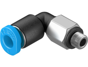 FESTO - QSML-M3-2- Złączka wtykowa kątowa, 2 x 0 x 0