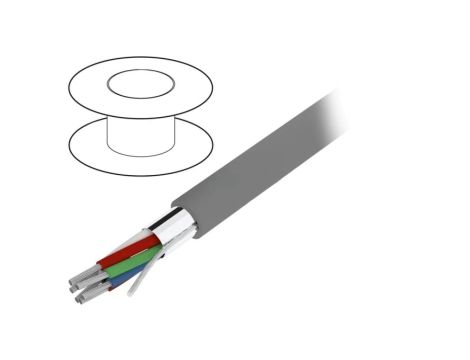 5120C-SL005 Przewód na rolce 30,5m Xtra Guard 10x24AWG folia Al-PET-Al PVC 300V