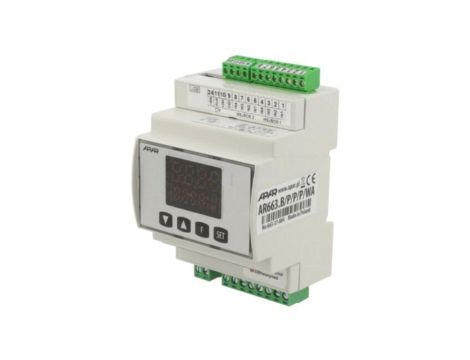 Moduł - regulator dwukanałowy, przekaźnik, OUT 2: przekaźnik, IP20 AR663.B/P/P/P/WA