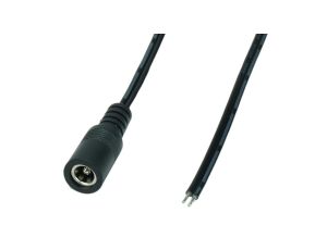 Przewód zasilający DC TLYp0,5 Gniazdo 2155 L=250mm POSDC-T-S21-0.25 POS POWER