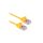 ROLINE F/UTP DataCenter Patch Cord Cat.6A (Class EA), LSOH, bardzo cienki, żółty, 5 m