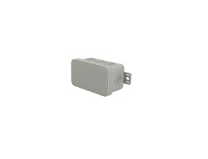 Puszka hermetyczna natynkowa elastyczna 80x45x41mm 8-wlotowa, zamknięcie na klik IP54 szara EDO