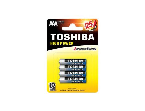 Bateria alkaliczna LR03 / AAA 1,5V HIGH POWER /4szt./
