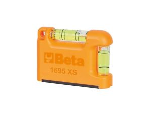 Poziomnica kieszonkowa mini 2 libelki, magnetyczna podstawa