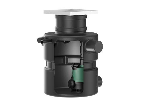 Wilo-DrainLift Box 40/11E O kompaktowa przepompownia nadposadzkowa - 6093975