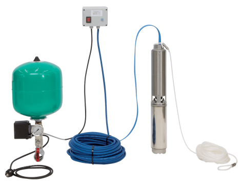 Wilo-Sub TWU 4-0409-C-Plug&Pump/DS zestaw z pompą głębinową - 6049389