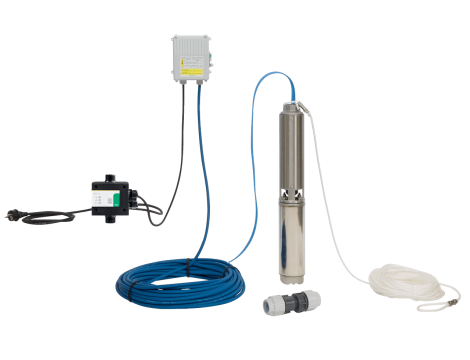 Wilo-Sub TWU 4-0409-C-Plug&Pump/FC zestaw z pompą głębinową - 6049387