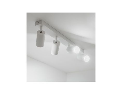 Lampa Sufitowa SPOT TUBA Reflektor Oprawa Halogenowa 4x GU10 TABULA LUMILED