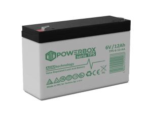 Akumulator AGM bezobsługowy Powerbox TPS 6V 12Ah