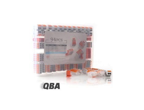 Zestaw szybkozłączek elektrycznych Q2194DTX 94szt
