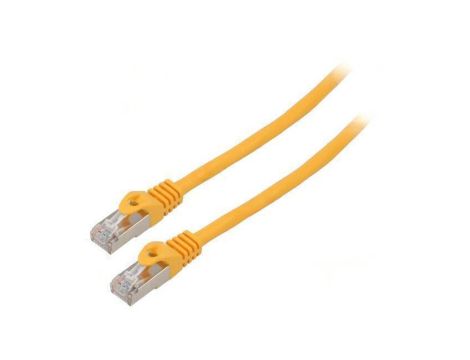Patch cord F/UTP Cat: 6 RJ45 wtyk z obu stron linka CCA 15m PCF6-10CC-1500-Y