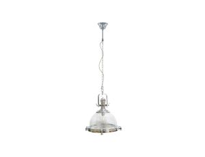 Lampa Vintage82 CHROM 1xE27 fi330 x h430 x 1500 wisząca szkło + elementy metalowe chromowane LUX5182P01C